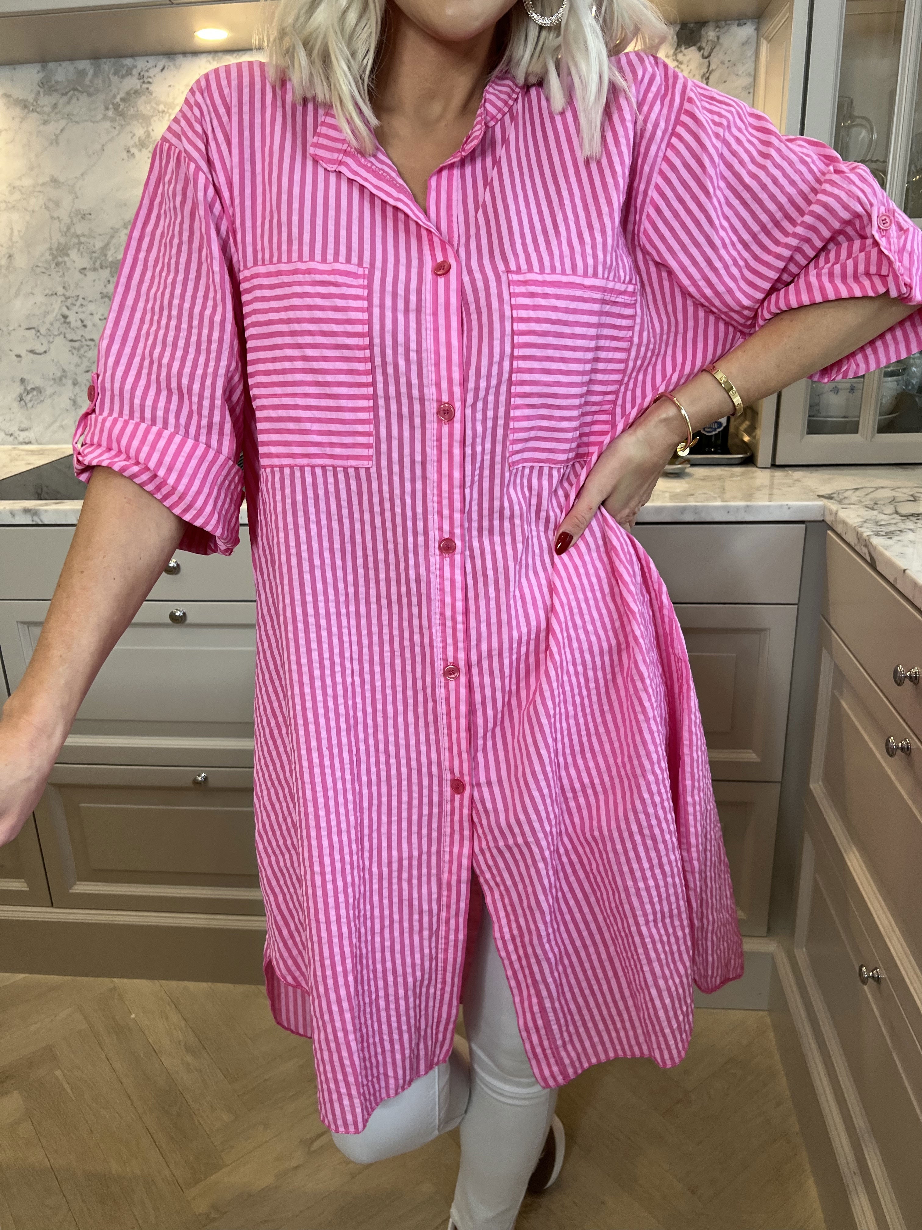 Bellis - djärv skjorta i bäck och våg